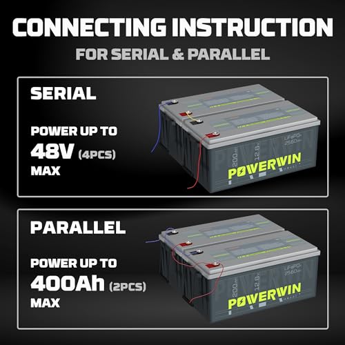 12V 100Ah LiFePO4 Lithium Battery with 100A BMS for RV Marine Off Grid V45695