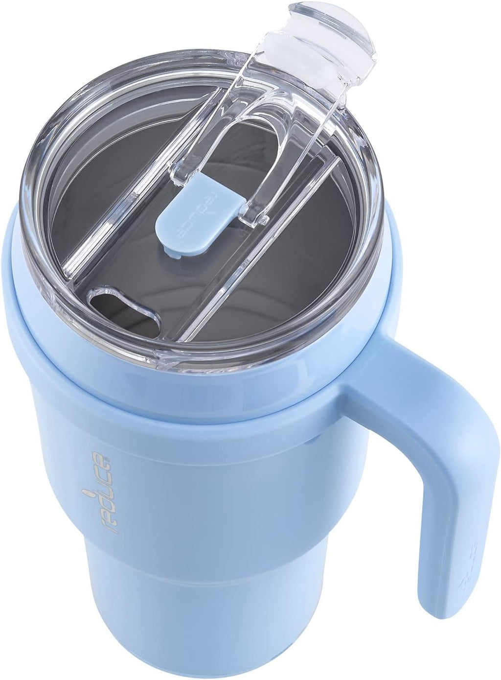 REDUCE 40 oz Tumbler with Handle Vacuum Insulated Stainless Steel Mug with Straw Q407