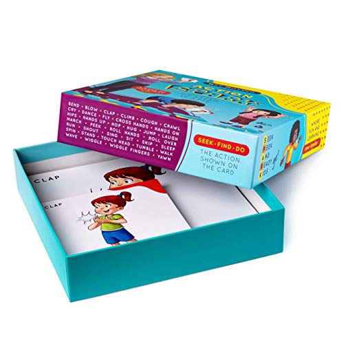 Action Kids Floor Game Memory Matching Card Game for Toddlers V99326