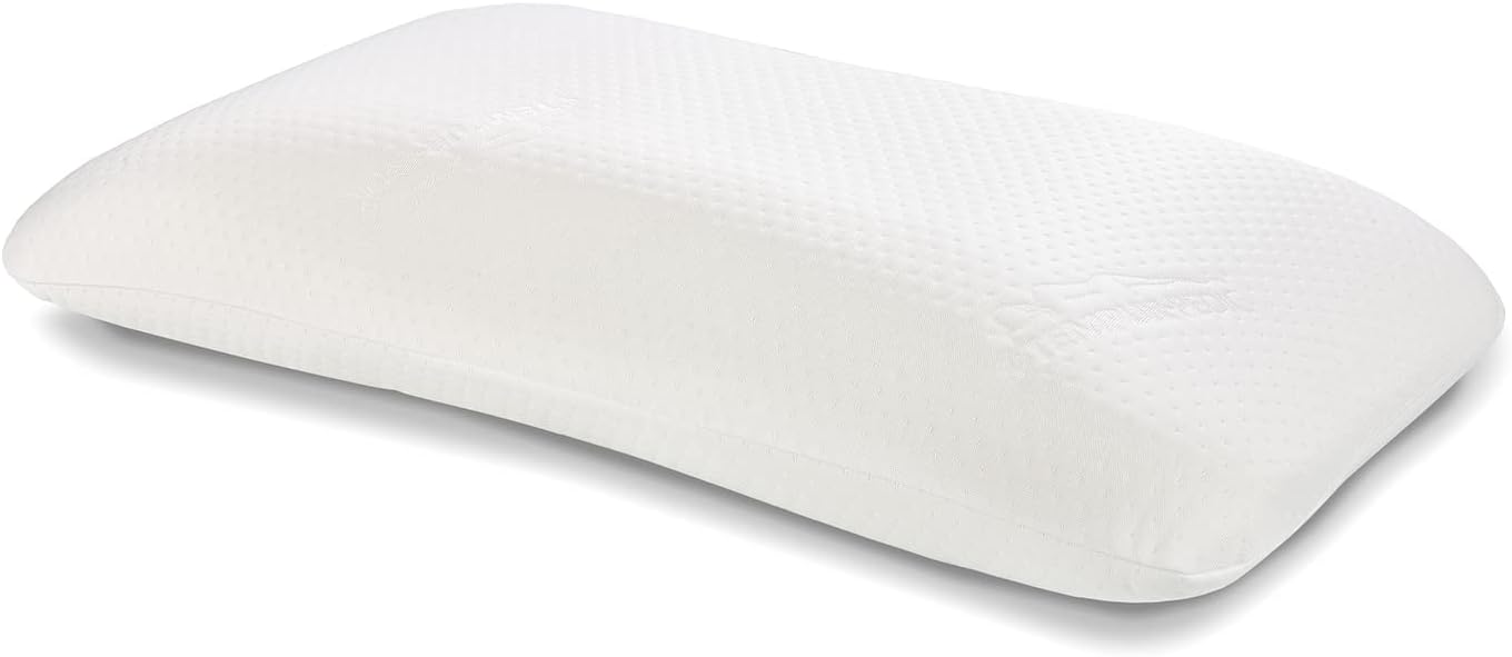 Tempur-Pedic Symphony Memory Foam Pillow, Standard, White V487757