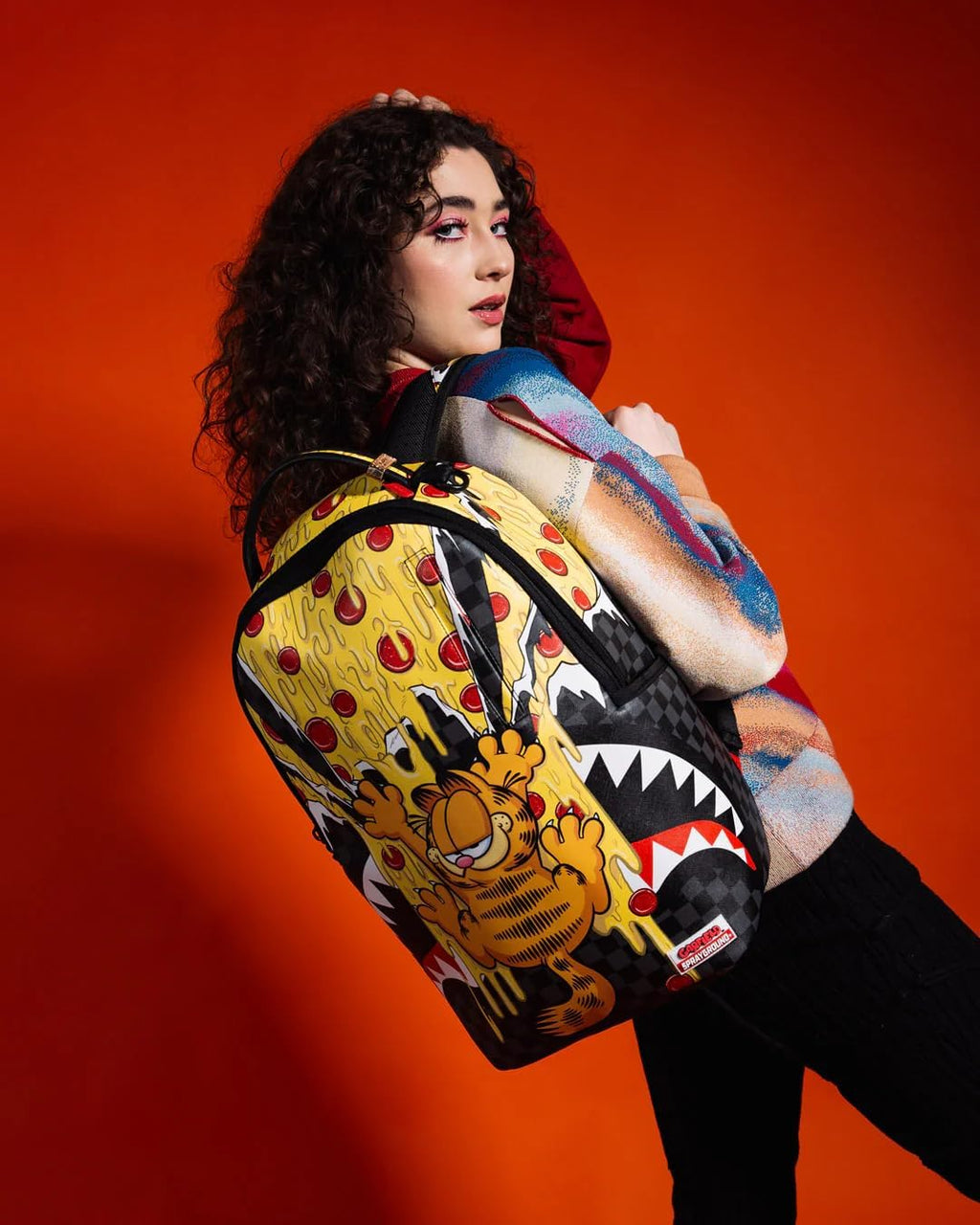 SPRAYGROUND GARFIELD HANGRY DLXSV Backpack I725881