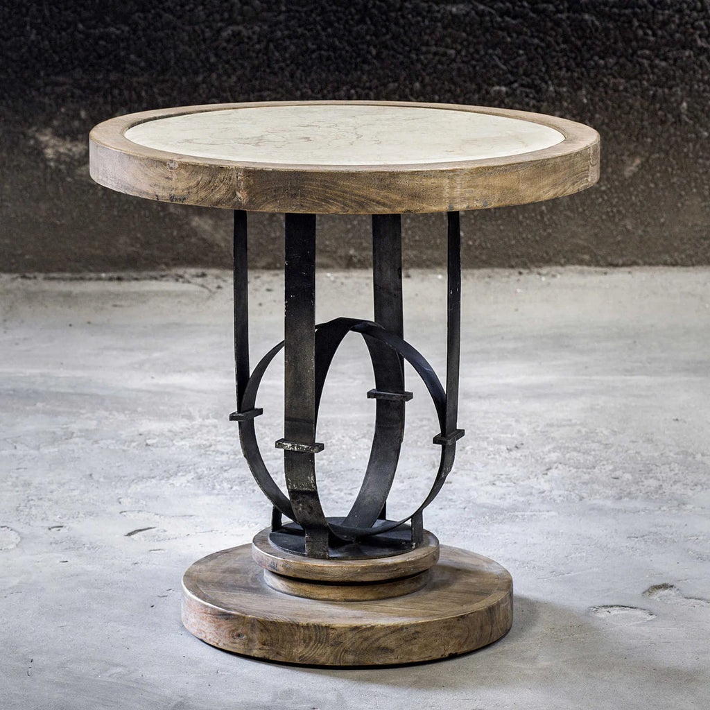 Uttermost Sydney Light Oak Side Table H4125