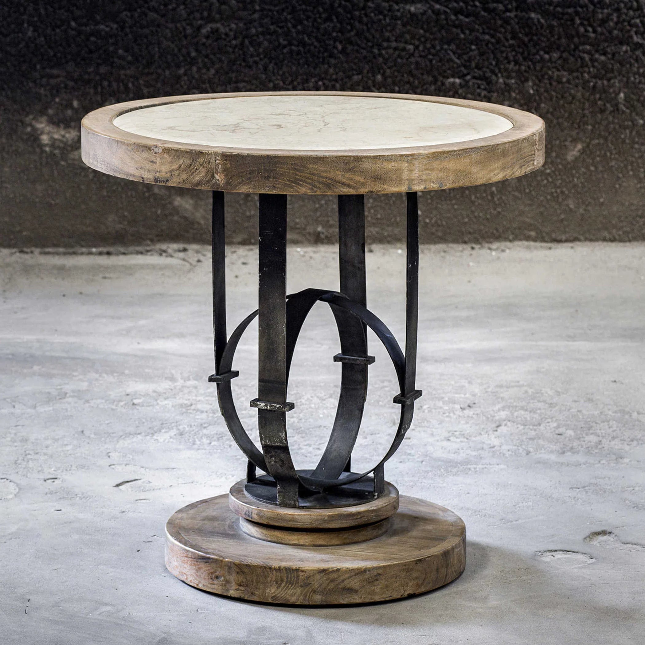 Uttermost Sydney Light Oak Side Table H4125