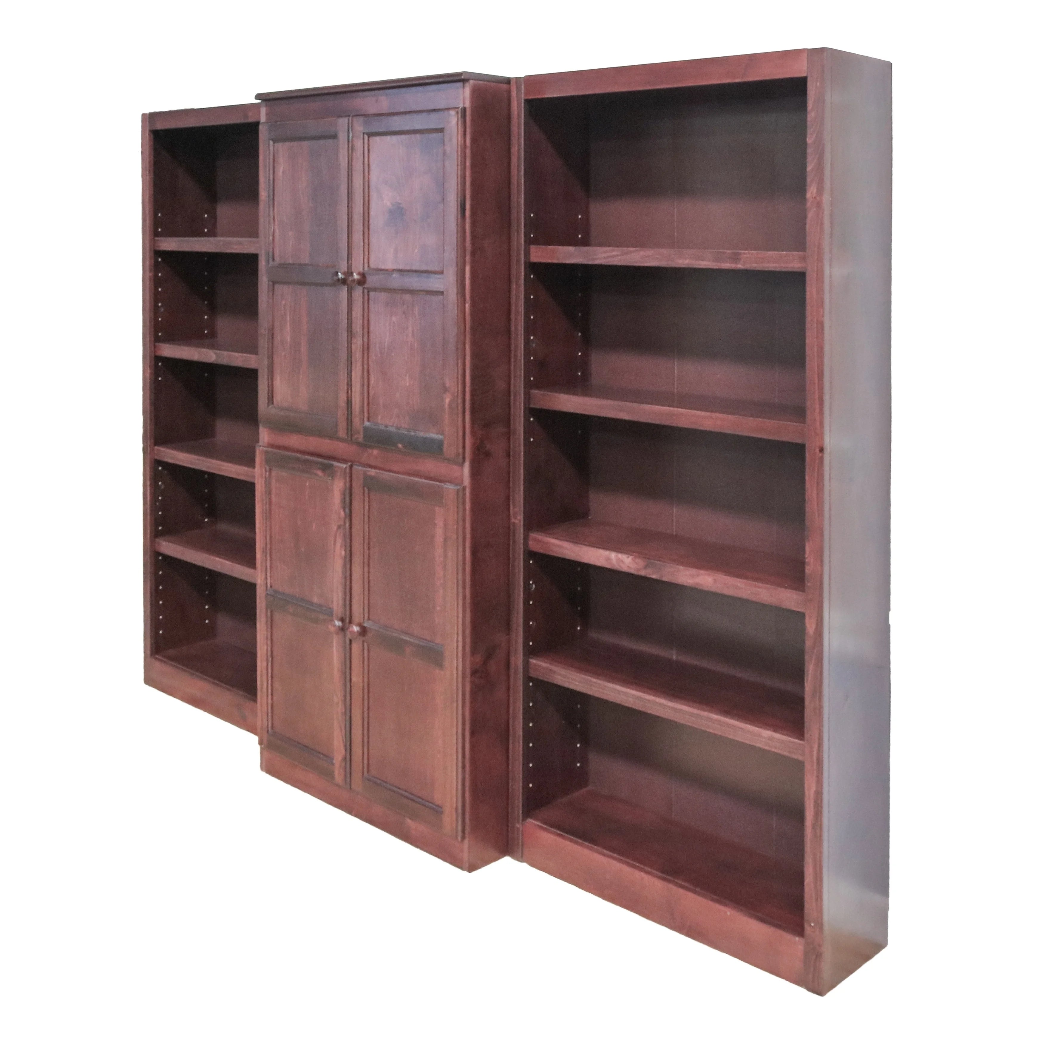 Concepts in Wood WKT3072 3-Piece Wall and Storage System, 15 Shelves Oak O38928
