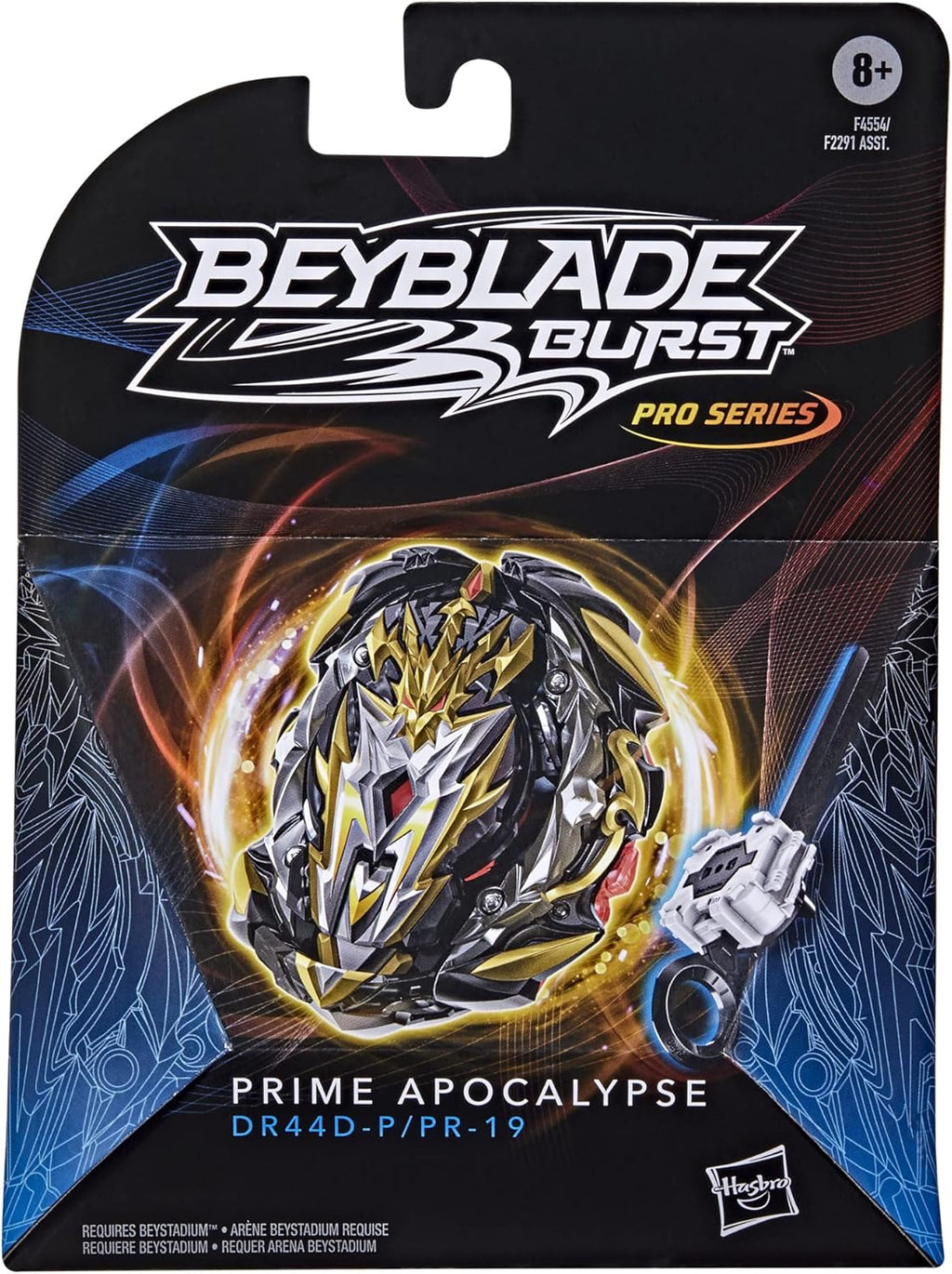 BEYBLADE Burst Pro Series Prime Apocalypse Spinning Top Starter Pack with Launcher P272
