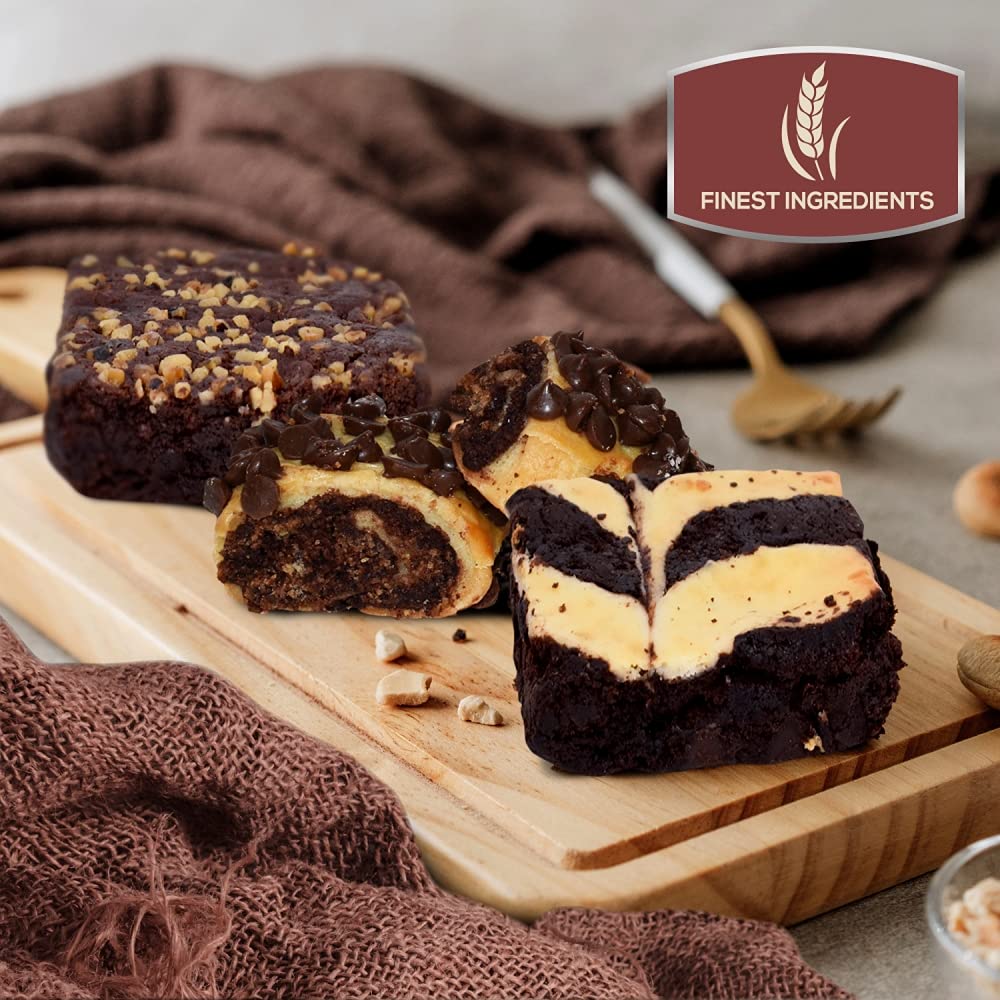 Dulcet Gift Baskets Signature Bakery Birthday Celebration Gift Tin with Cookies, Brownies & Rugelah B62990