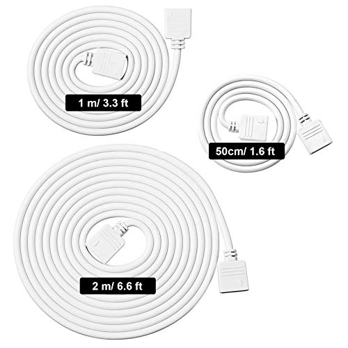 4 Pin RGB LED Strip Extension Cable Jumper Kit for 5050 3528 Z58669