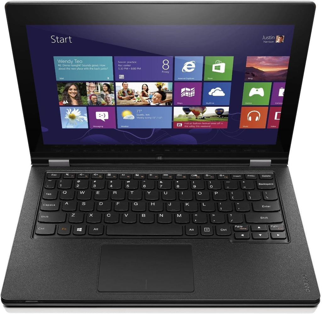2016 Lenovo Thinkpad Flagship Yoga 11.6-inch Touch 2-in-1 Ultrabook (Intel Quad-Core up to 2.25GHz, 4GB RAM, 128GB SSD, Multitouch HD LED Display, Bluetooth, Webcam, Windows 10 Pro)