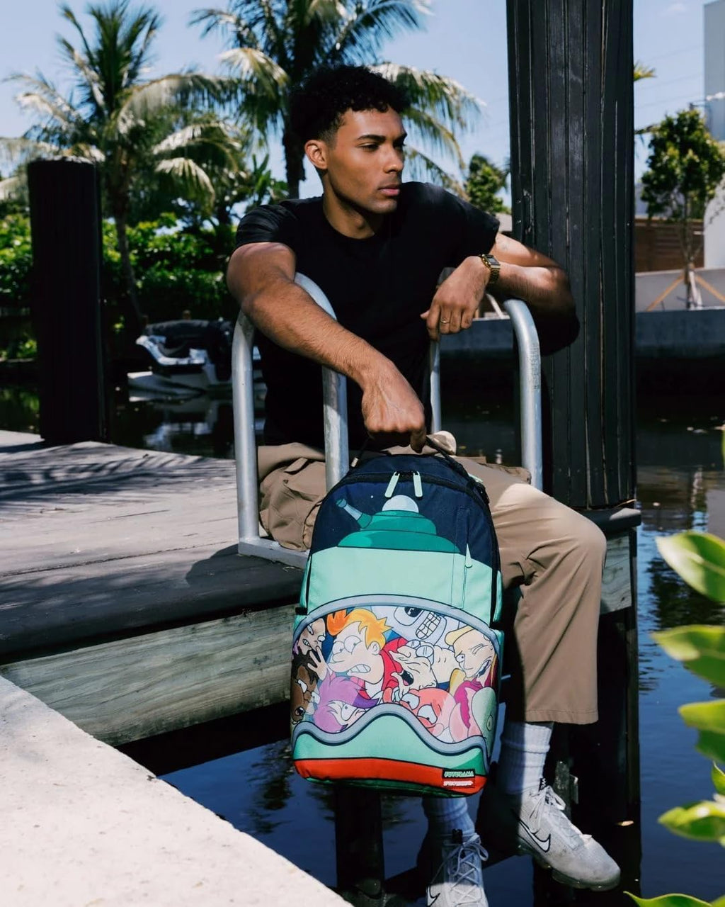 SPRAYGROUND FUTURAMA SPACE CREW DLXSR Backpack U5520