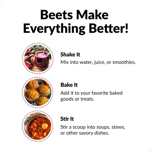 Force Factor Total Beets Organic Beetroot Powder, Unflavored, 90 Servings D4324