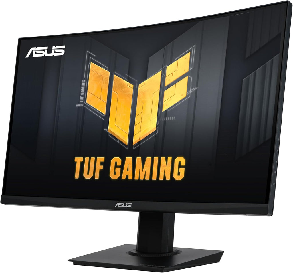ASUS TUF Gaming 24" Curved Monitor VG24VQER – FHD, 180Hz, 1ms, FreeSync Y41145