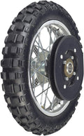 AlveyTech Rear Wheel Assembly - For Razor MX500 and MX650 Dirt Rocket - 2.5-10 Knobby Tread Tire & 80 Tooth Sprocket - With High Off-Road Performance & Simple Installation - Razor Mx650 Upgrade Kit