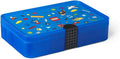 ROOM Copenhagen, Lego Sorting Box - Brick Storage with Organizing Dividers - Iconic Blue
