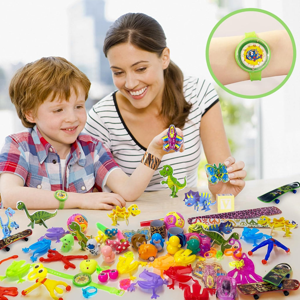 62PCS Party Favors Toy Assortment for Classroom Rewards Bulk Toys Birthday Gifts S832
