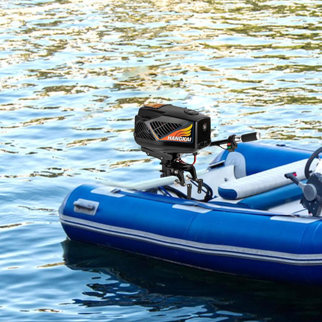 Short Shaft Electric Outboard Motor 1200W Brushless for Fishing Boats Kayak B3895
