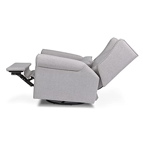 DaVinci Hayden Recliner and Swivel Glider in Shadow Grey H7752
