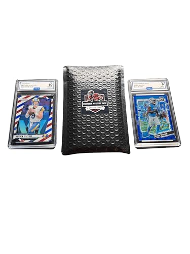 Football Mystery Slabs 2 Graded Cards PSA SGC GMA F2905