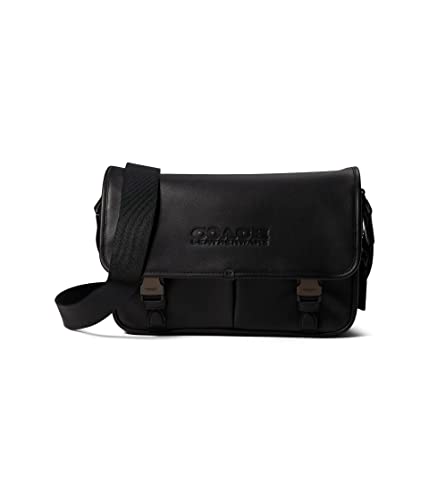 Coach Mens League Messenger Bag In Smooth Leather