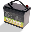 12V 100AH LiFePO4 Lithium Battery 15000 Cycles 100A BMS for RV, Solar, Trolling Motor, Travel Trailer, Energy Storage lithium batteries