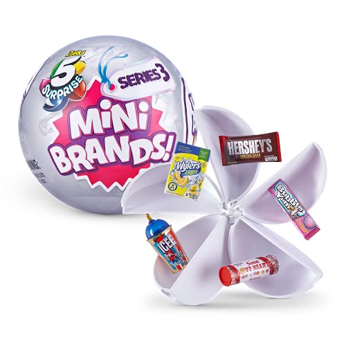 5 Surprise Mini Brands Collector's Kit by ZURU - Kids Toy with 3 Mystery Capsules E17384
