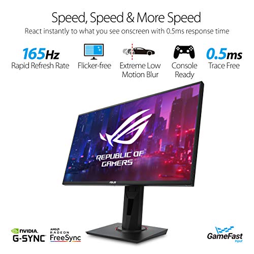 ASUS TUF Gaming 24” 1080P Monitor (VG248Q1B) - 165Hz, FreeSync Premium V3090