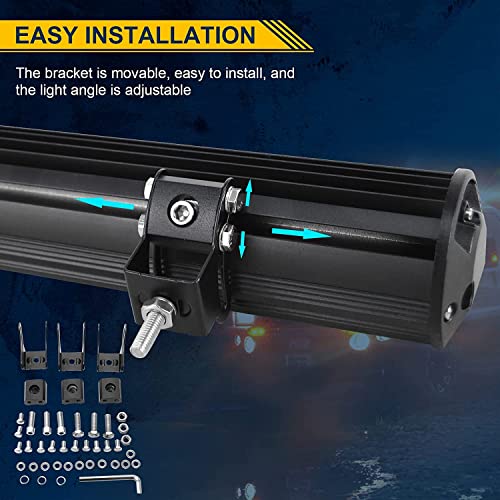 Willpower 20 inch 288W Triple Row LED Light Bar for Off Road Driving E321