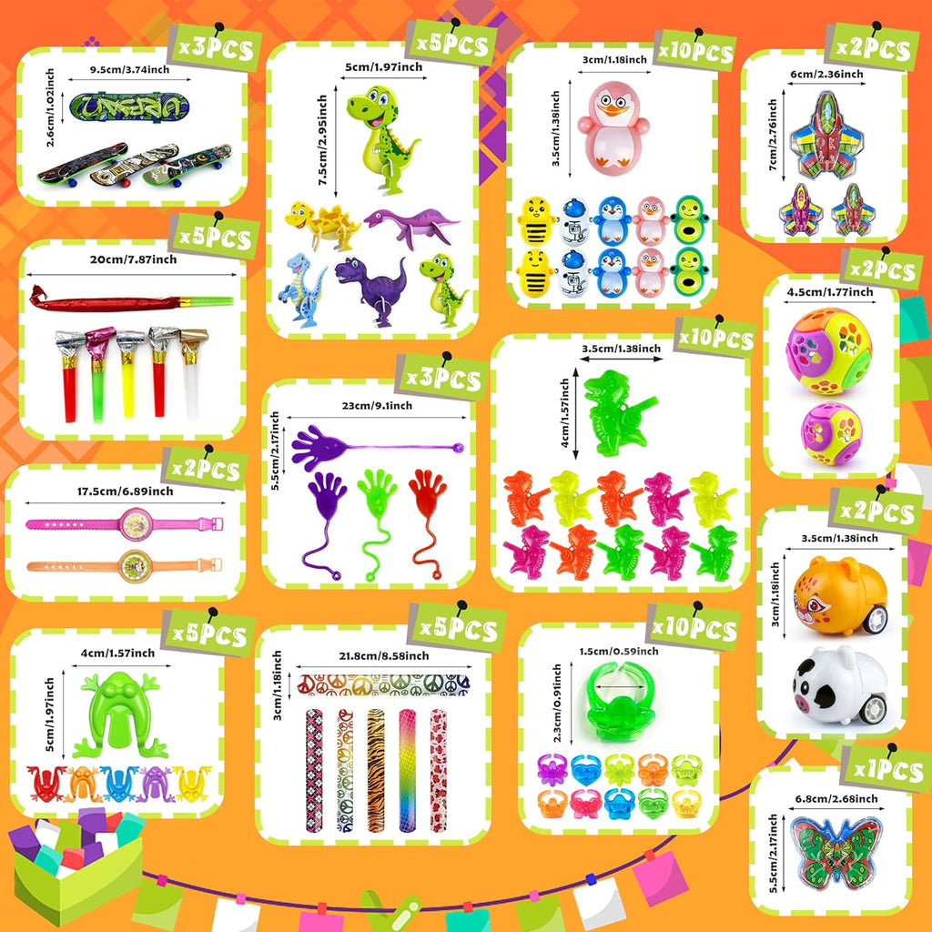 65PCS Party Favors Toy Assortment for Classroom Rewards Birthday Gift P60860