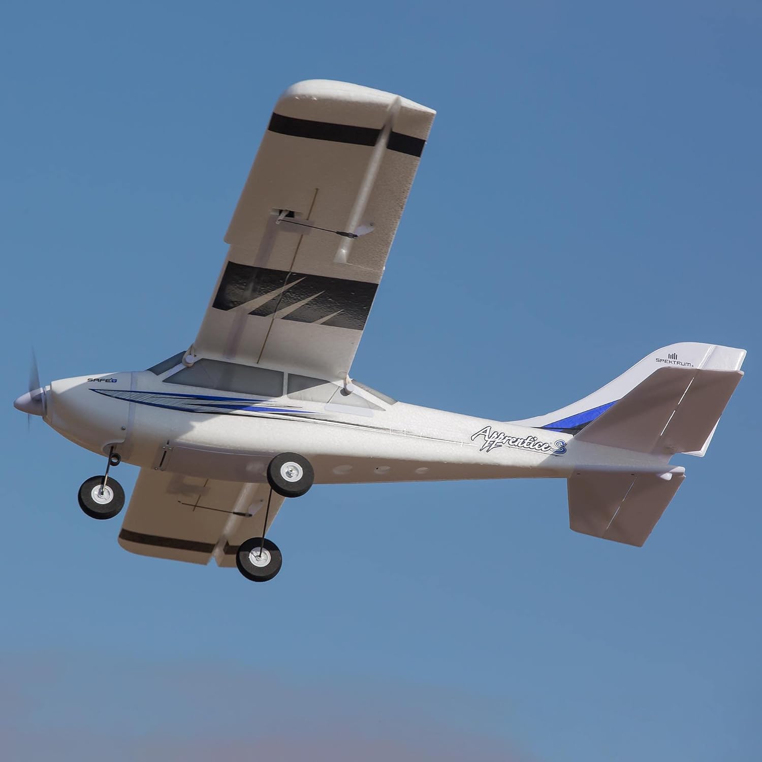 HobbyZone RC Airplane Apprentice S 2 1.2m RTF Basic White M781
