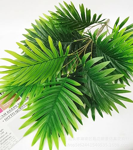 Ollain 30" Artificial Areca Palm Bush 2PCS Plastic Greenery H18092