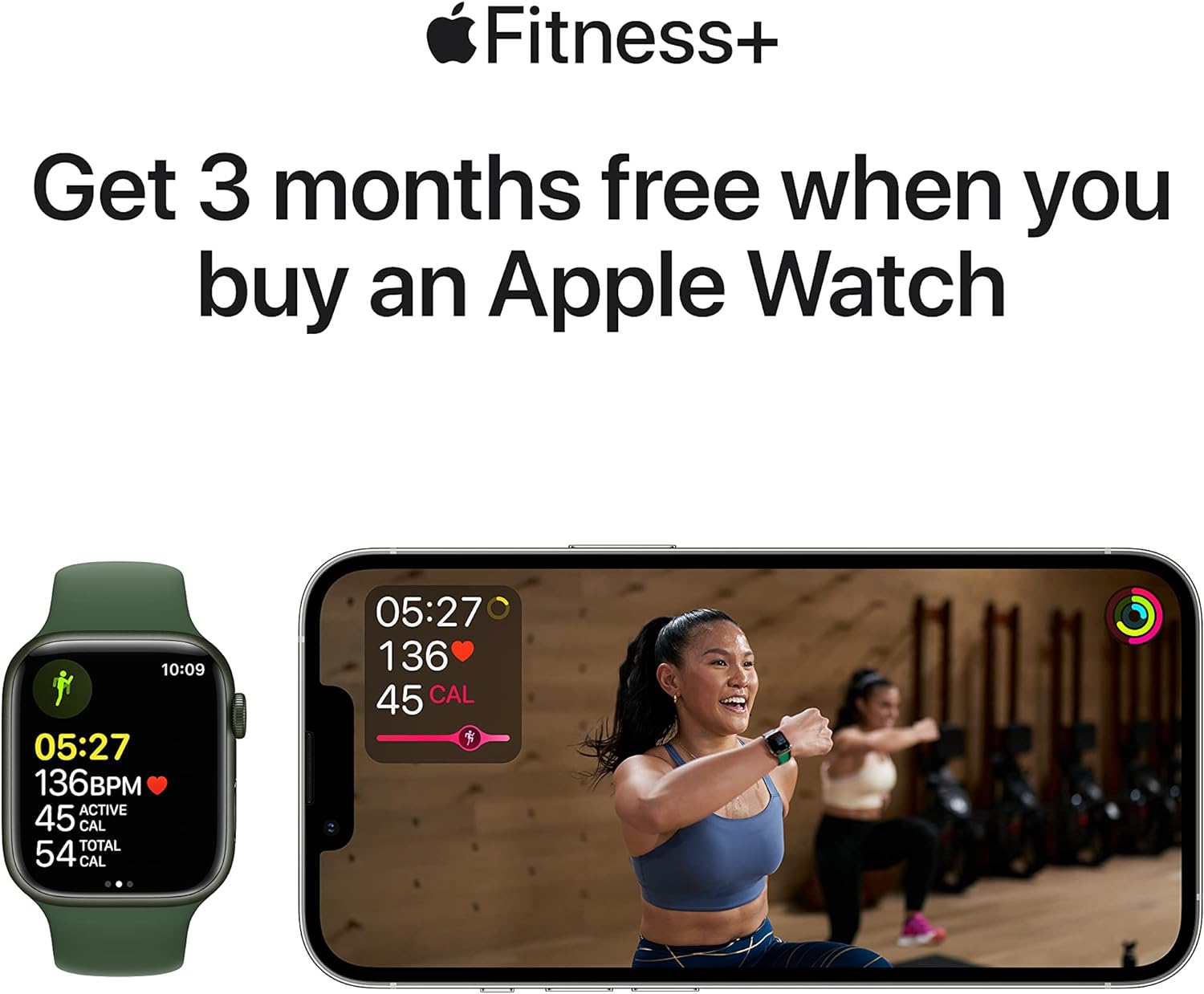 Apple Watch Series 7 GPS + Cellular 45mm Smart Watch with Graphite Stainless Steel Case and Abyss Blue Sport Band G558378