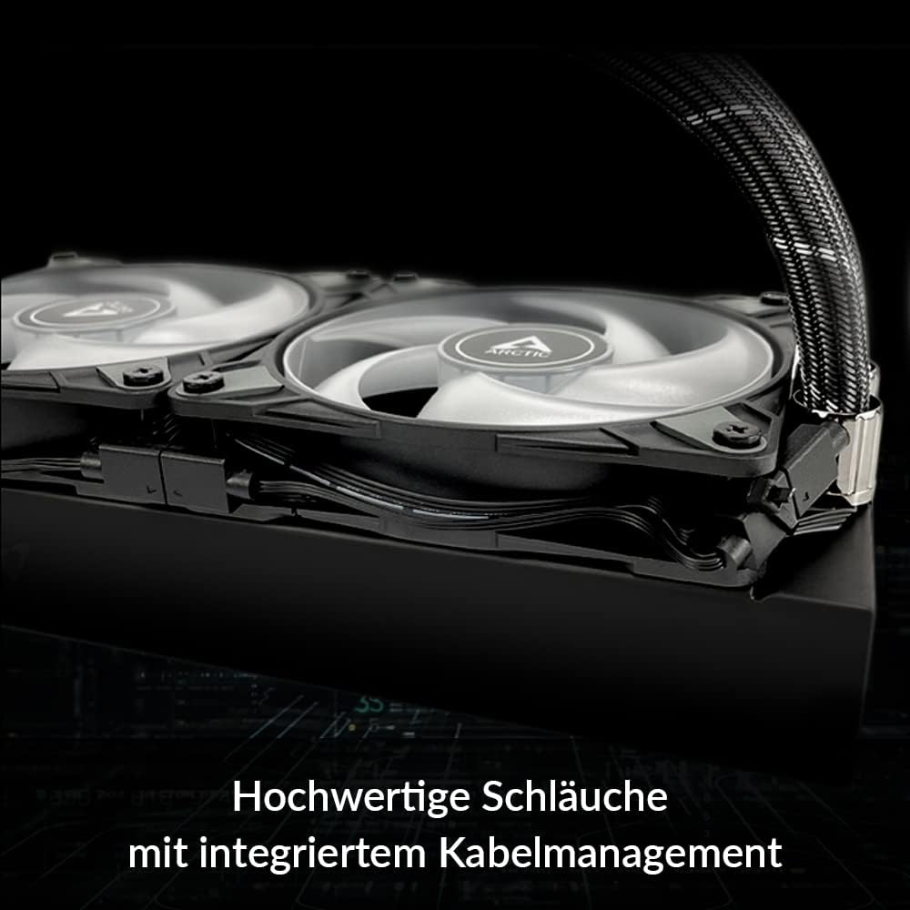 ARCTIC Liquid Freezer II 240 RGB AIO CPU Water Cooler, Black W709589