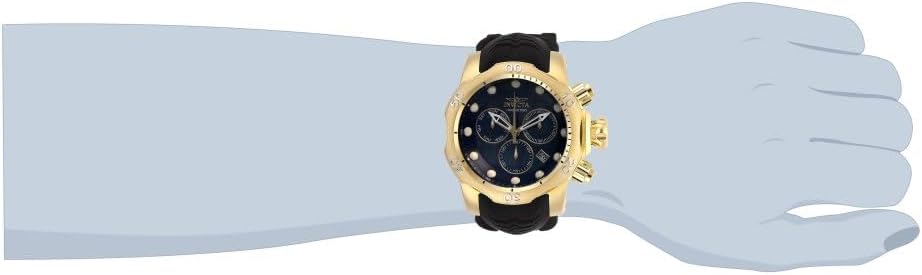 Invicta Men's Venom Quartz Watch, Black E721030