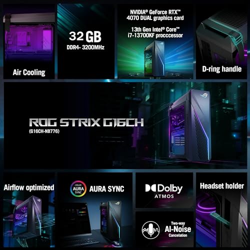 ASUS ROG Strix GL10 Gaming Desktop, Ryzen 5 3600X, GTX 1660 Ti, 16GB RAM, 1TB SSD B337