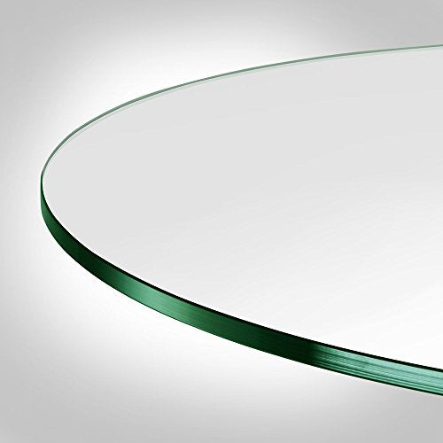 22" Round Tempered Glass Table Top, 3/8" Thick M257
