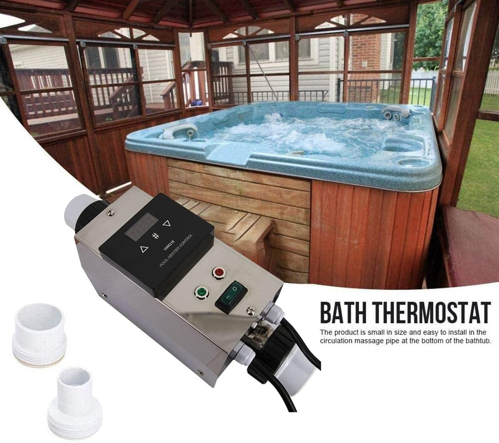 Swimming Pool Heat Pump 12000BTU/hr for Above Ground Pools, 110V F9475