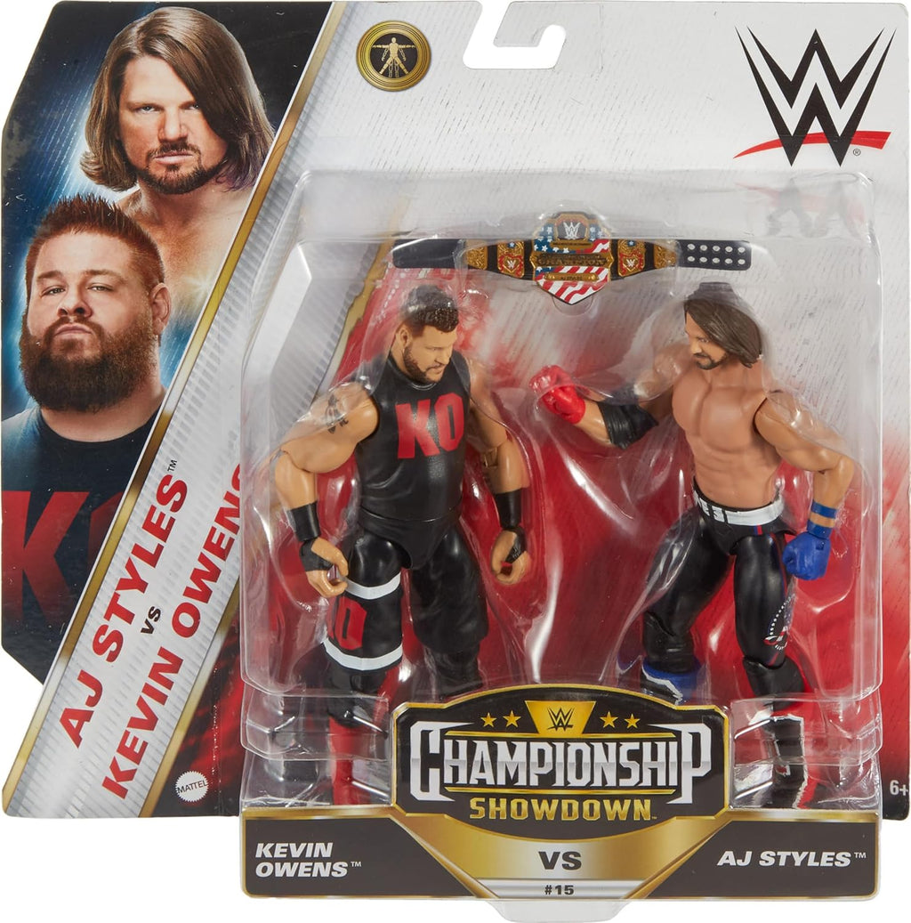 Mattel WWE Action Figure 2-Pack Championship Showdown Battle Pack G595