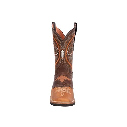 Joe Boots VE030 Men's Western Square Toe Cowboy Boots in Genuine Leather T717