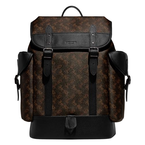 COACH Hitch Backpack in Horse and Carriage, Truffle