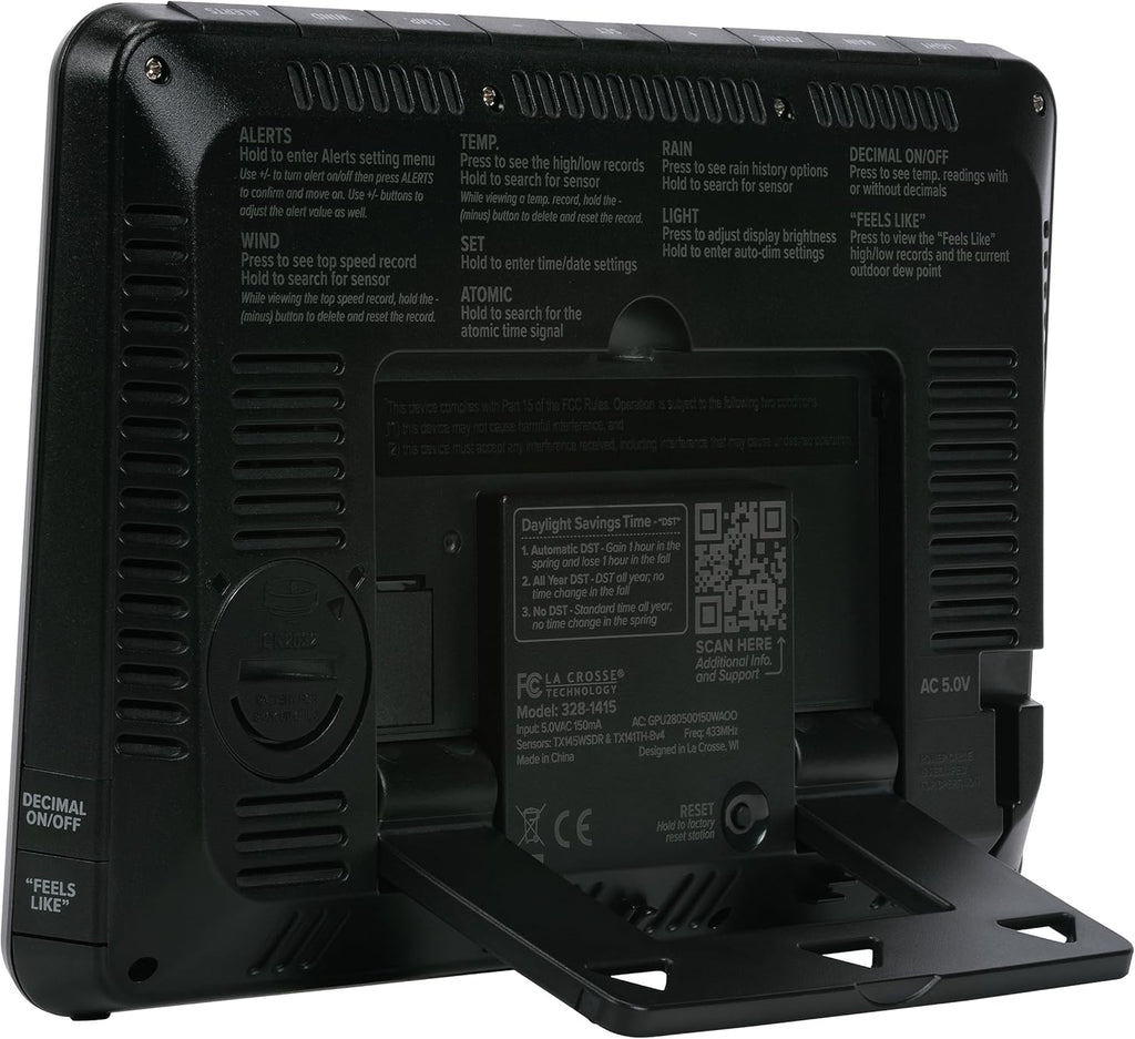 La Crosse Technology 328-1415 Wireless Color Weather Station with Cyclone Sensor R44250