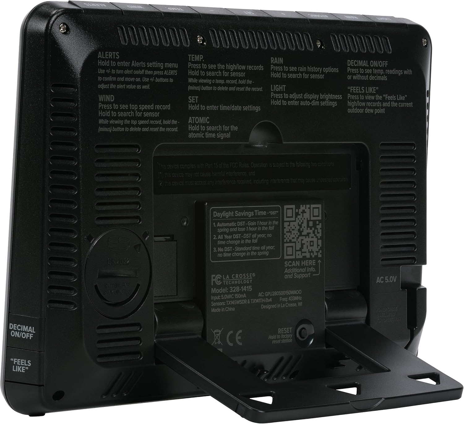 La Crosse Technology 328-1415 Wireless Color Weather Station with Cyclone Sensor R44250