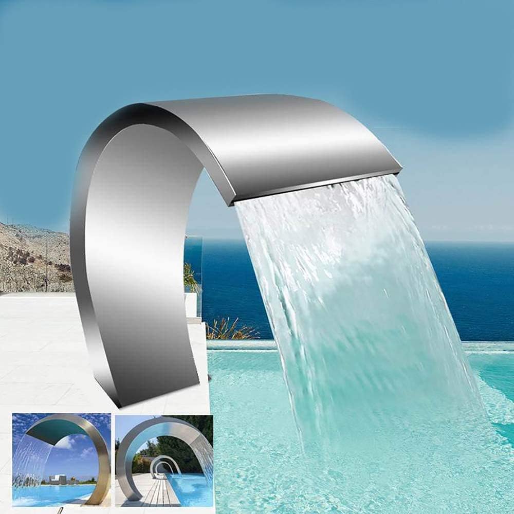 Stainless Steel Pool Waterfall Fountain for Outdoor Pools & Gardens Z238