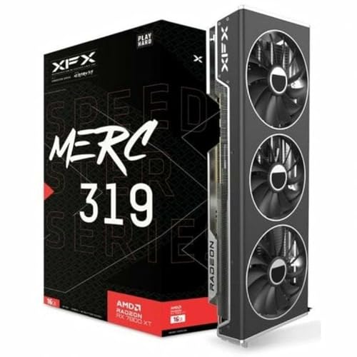XFX Speedster SWFT319 ,Radeon鈩?RX 6800 Core Gaming Graphics Card with 16GB GDDR6, AMD RDNA鈩?2 (RX-68XLAQFD9)
