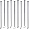 Plum Fittings Chain Link Fence Extensions | Fence Extension for Dogs |- Set of 9 (1 5/8)