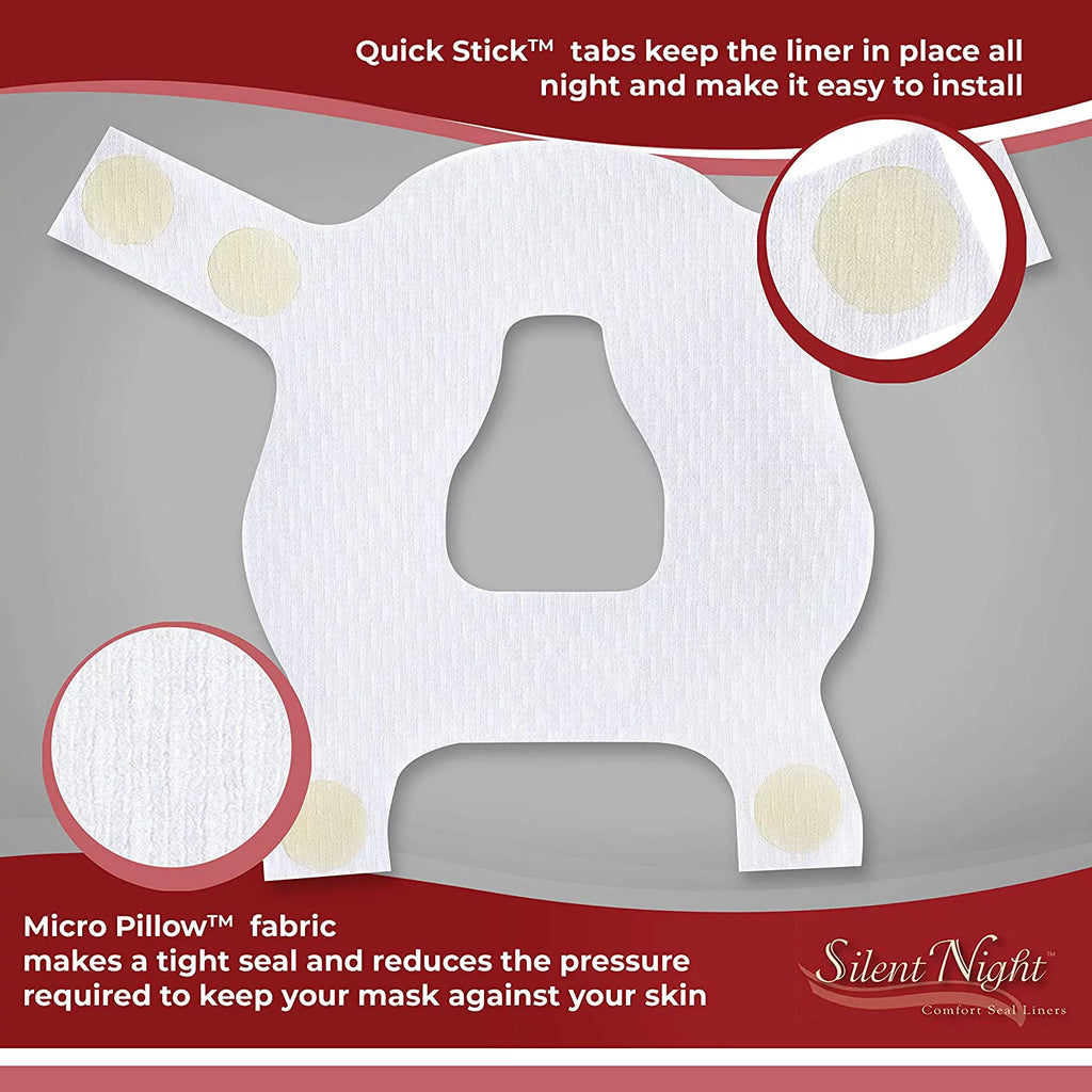 Silent Night Mask Liners Full Face Medium Z1556