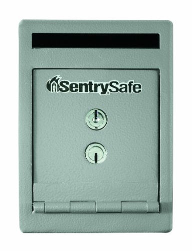 SentrySafe Depository Safe with Dual Key Lock, Steel Drop Slot, 0.38 cu ft X5059