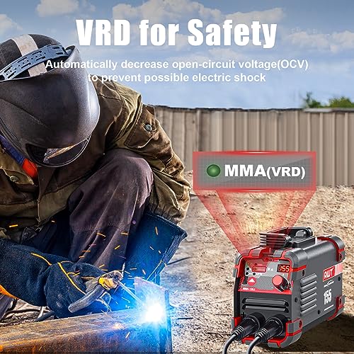 AWT Stick Welder 155Amp 2 in 1 ARC/Lift TIG Welding Machine 110/220V L2161