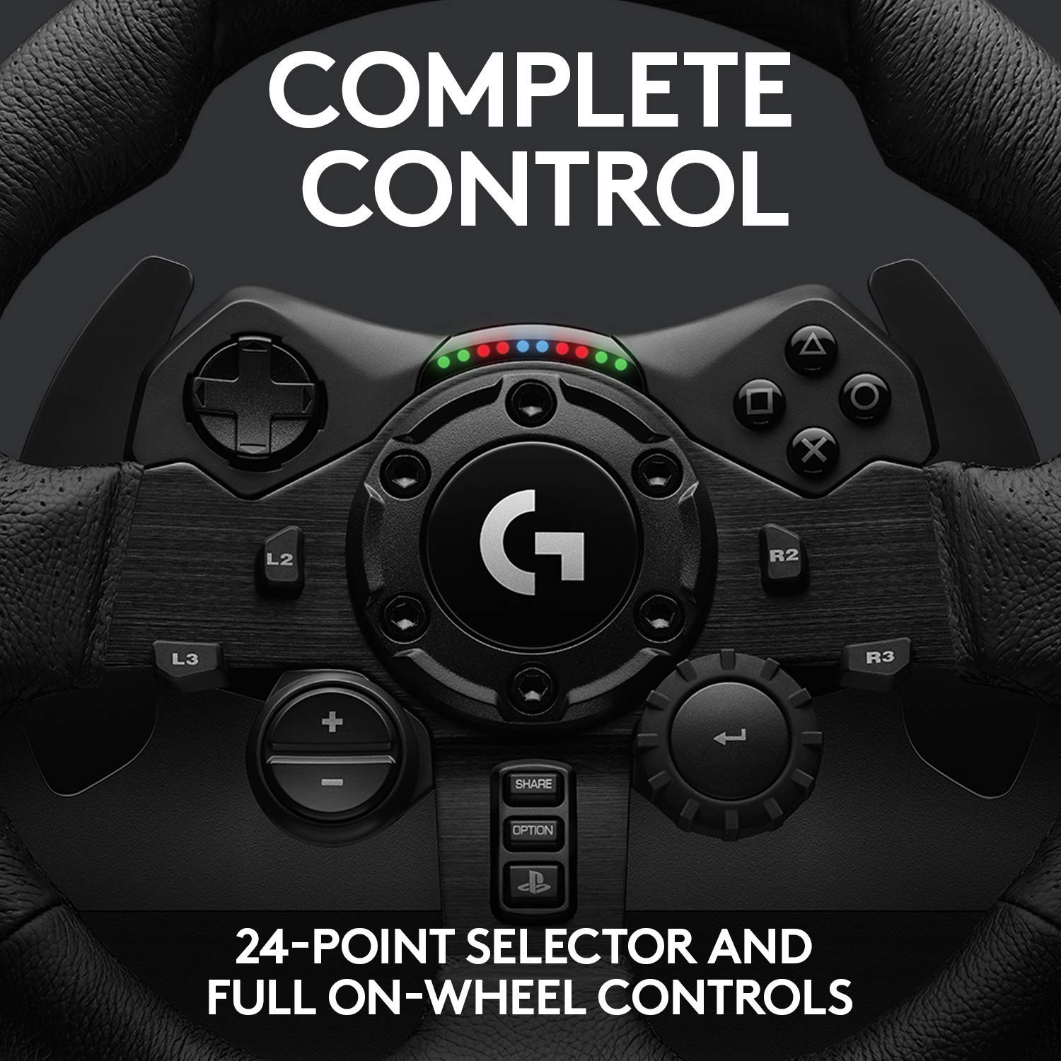 Logitech G923 Racing Wheel and Pedals for PC, PS4, PS5 M7008