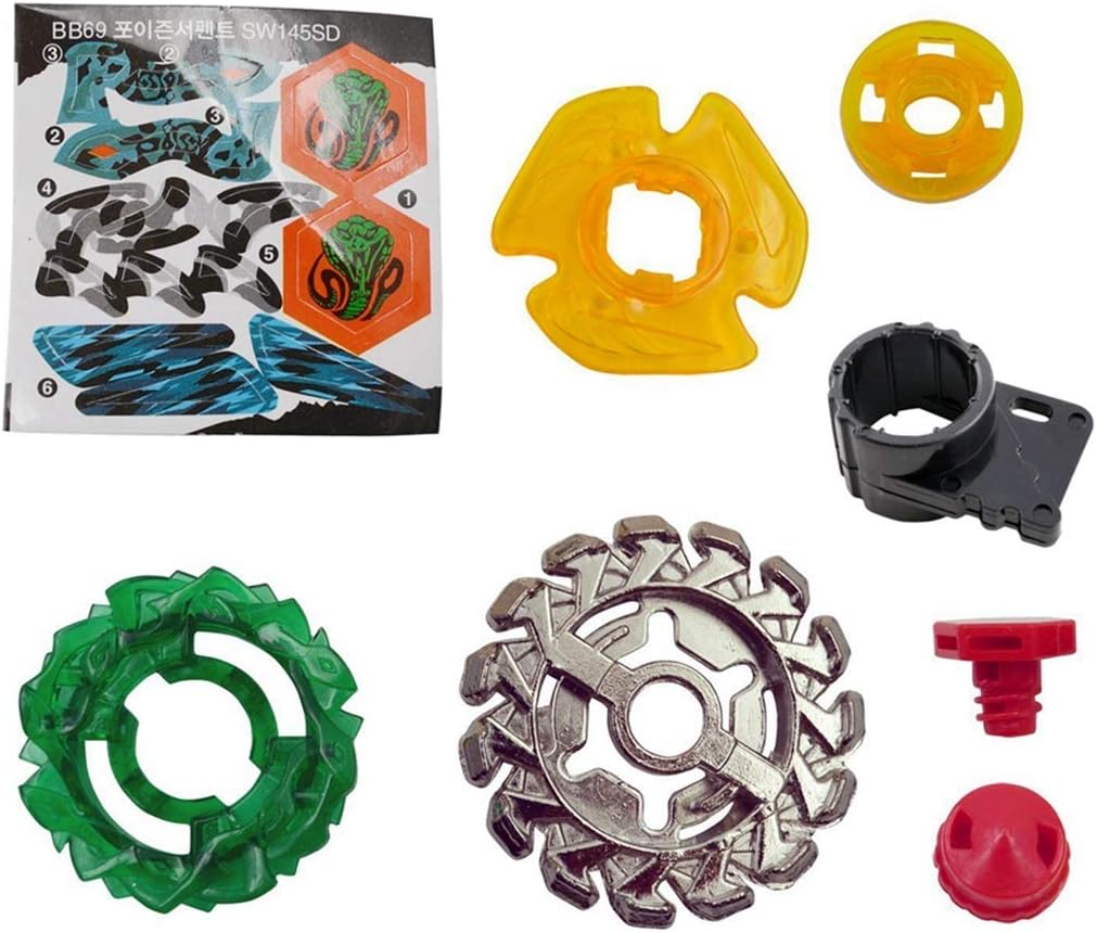 Poison Serpent Rapidity Metal Fusion Fury Masters Battle Set with Power Launcher & Grip I5437
