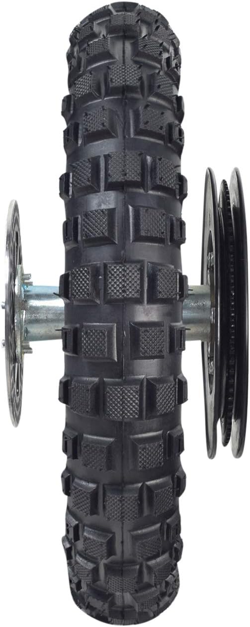 AlveyTech Rear Wheel Assembly for Razor MX500 MX650 Dirt Rocket Y174209
