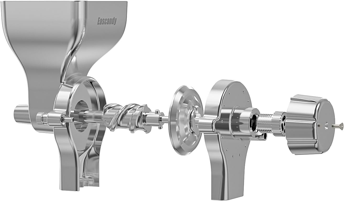 Grain Mill Attachment for KitchenAid Stand Mixer, 12-Level Adjustable, All Metal Z665
